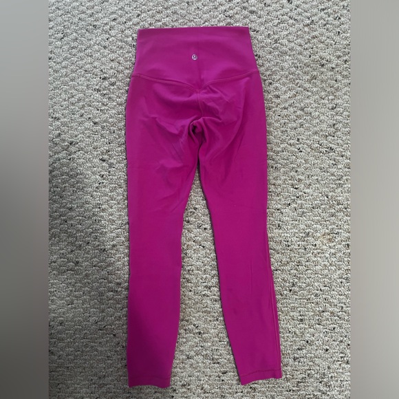 LULULEMON sonic pink align leggings - Picture 3 of 3